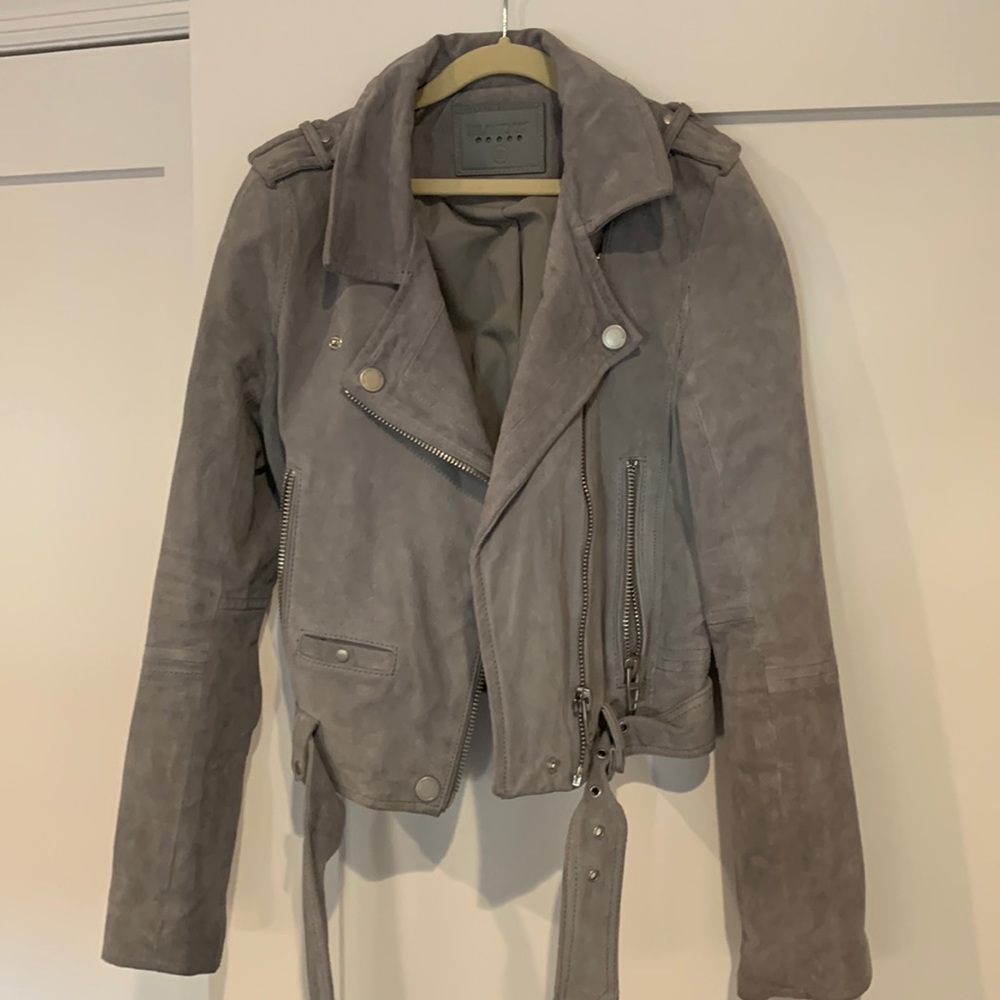 Blank NYC Suede Moto Jacket
